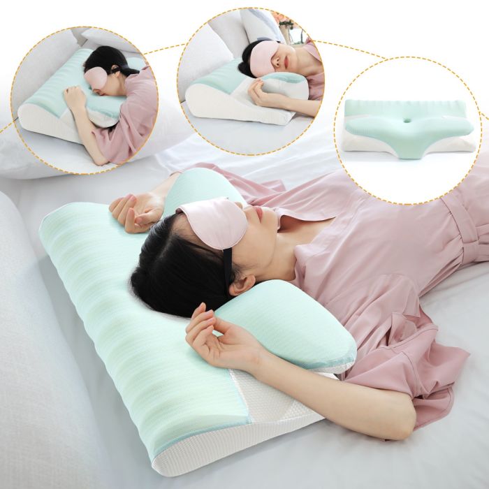 Neck and shoulder relief pillow best sale