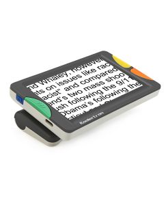Koolertron Handheld Portable Video Electronic Magnifier with Light, Low Vision Aids with Reading Line 2X-32X Zoom Multiple 26 Kinds Color Mode  - USB Cable with US Adapter